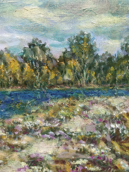 river painting art