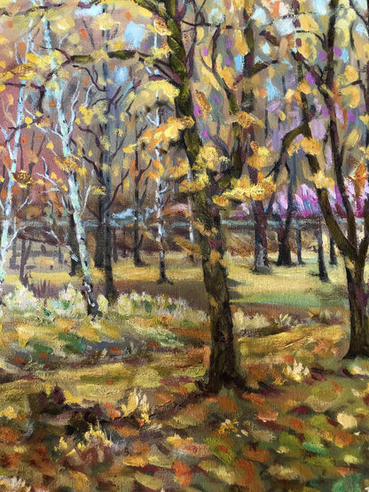 forest autumn paintting buy