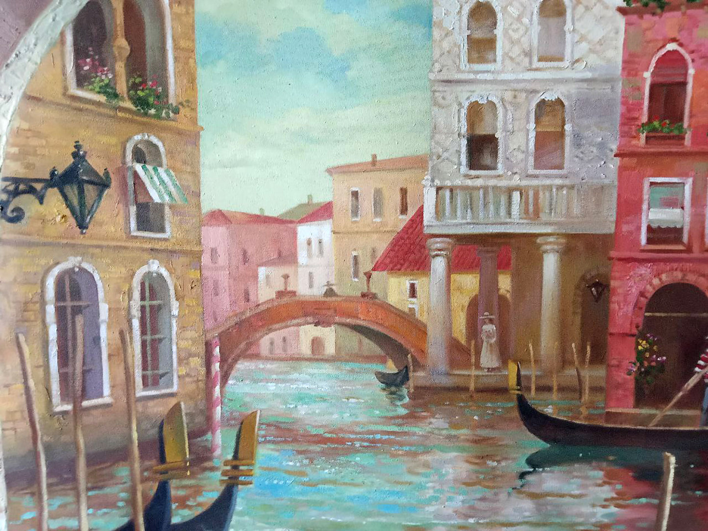 Oil painting Morning in Venice Anatoly Borisovich Tarabanov