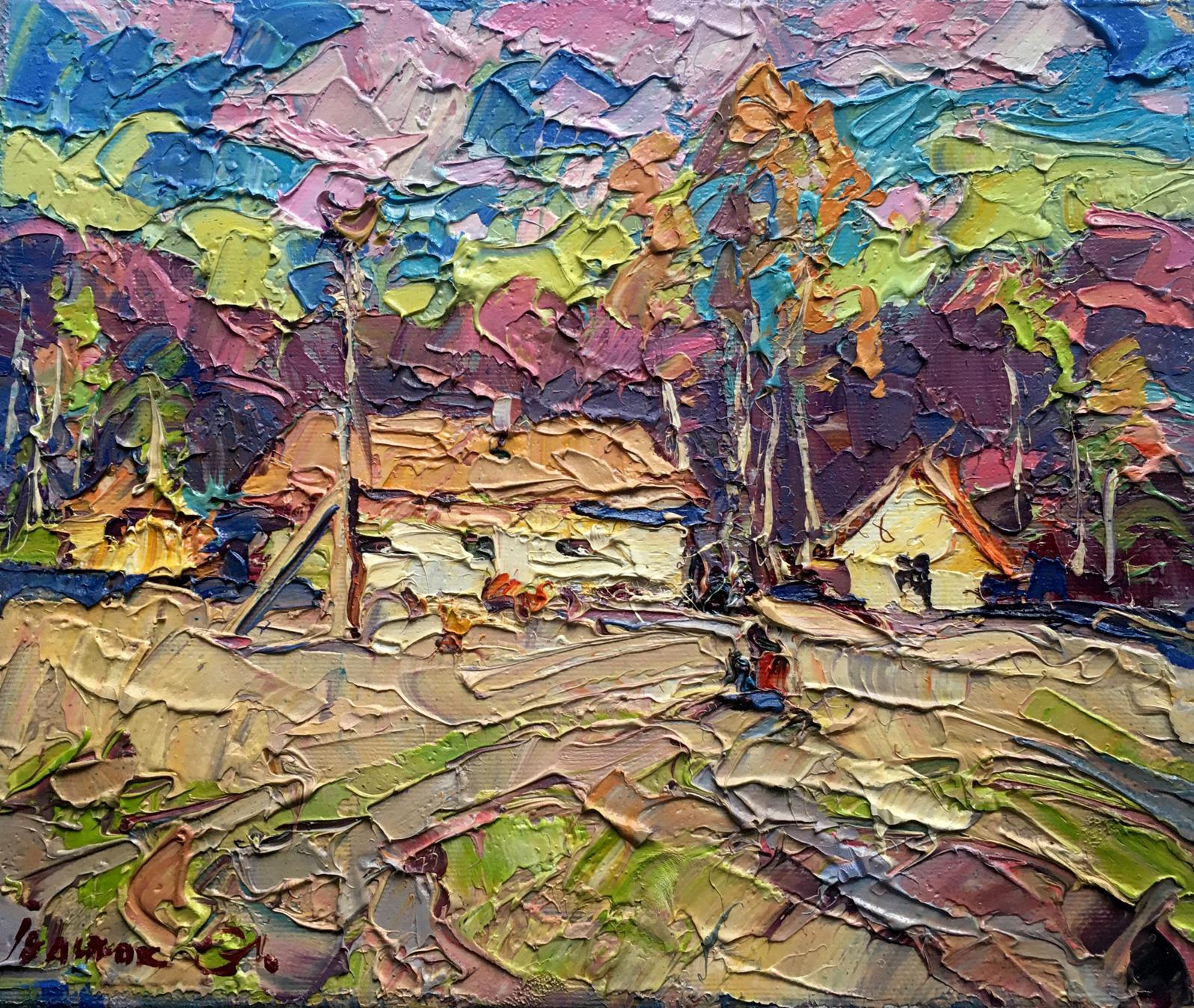 Oil painting Spring wind Ivanyuk Alex