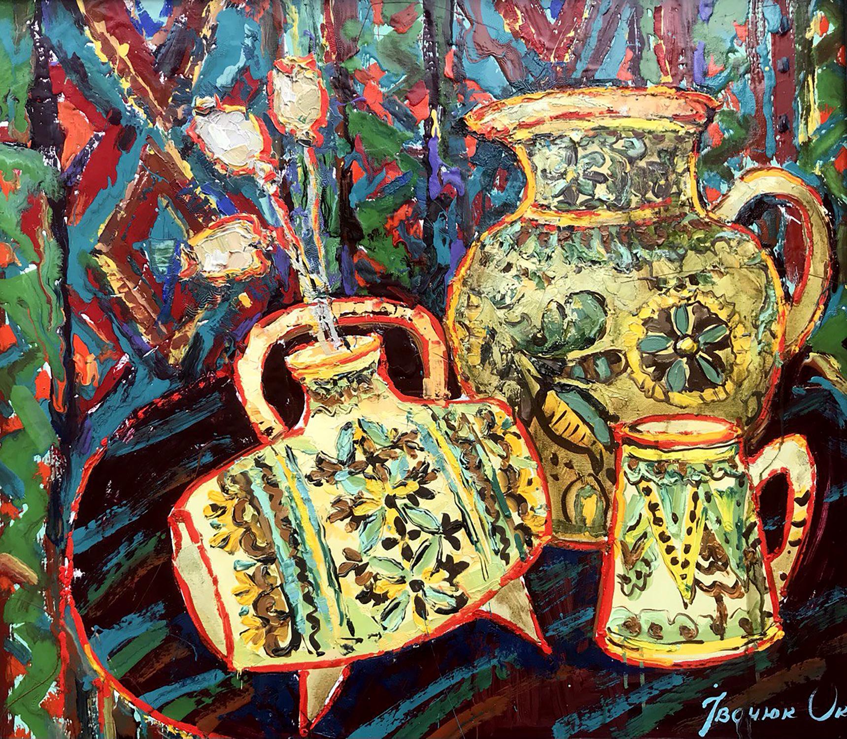 Oil painting Still life from Kosovo Ivanyuk Oksana