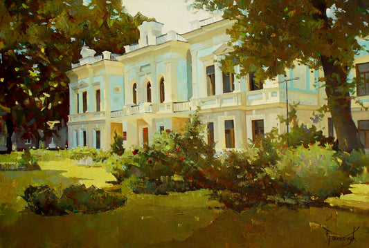 Oil painting Manor Prohorchuk Daria