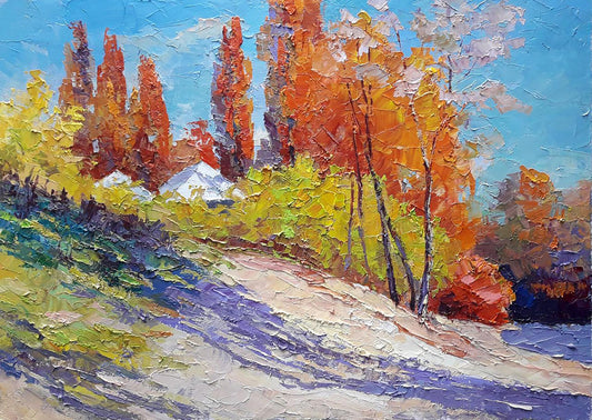 Oil painting Sand hill Serdyuk Boris Petrovich