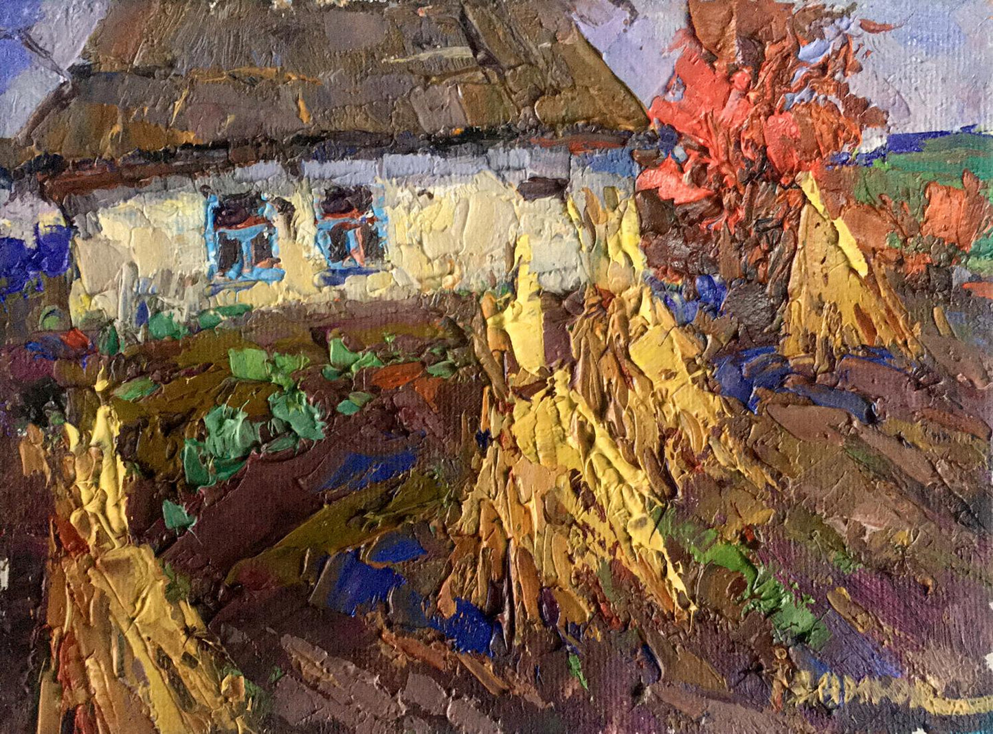 Oil painting Lonely Ivanyuk Oksana