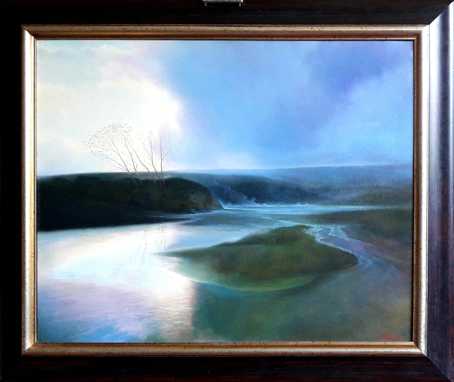 Oil painting freshet Korkishko Vasily