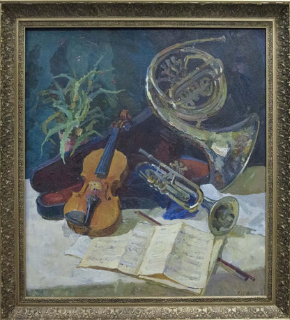 Oil painting Desktop Kerzhner Efim Aleksandrovich