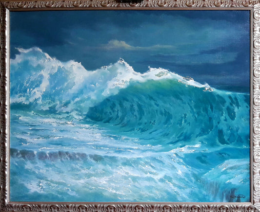 Oil painting Sea Korkishko Vasily