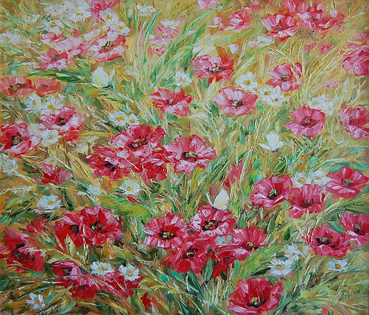 Oil painting My Ukraine Artim Olga