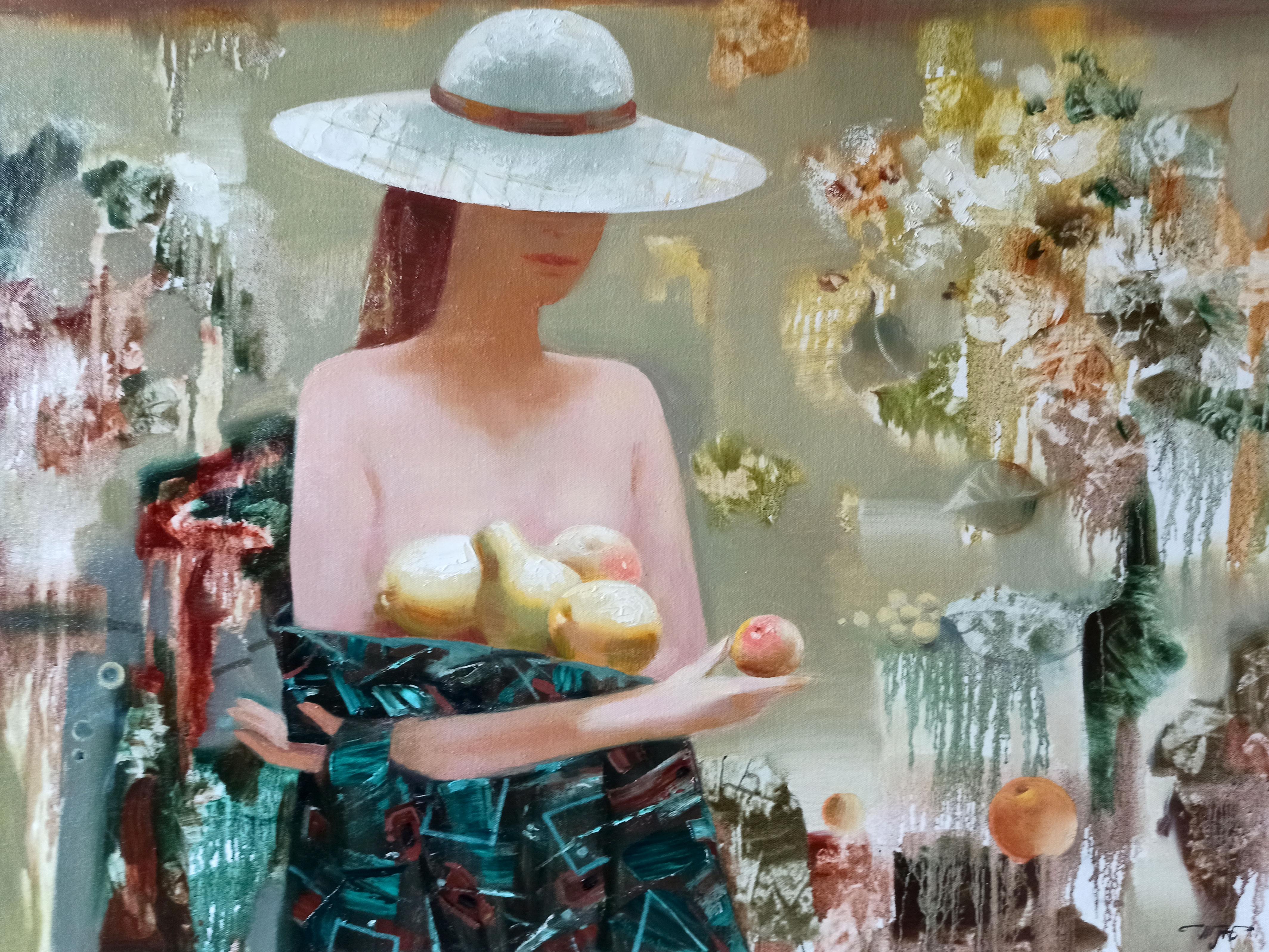Abstract oil painting Fruit Anatoly Borisovich Tarabanov