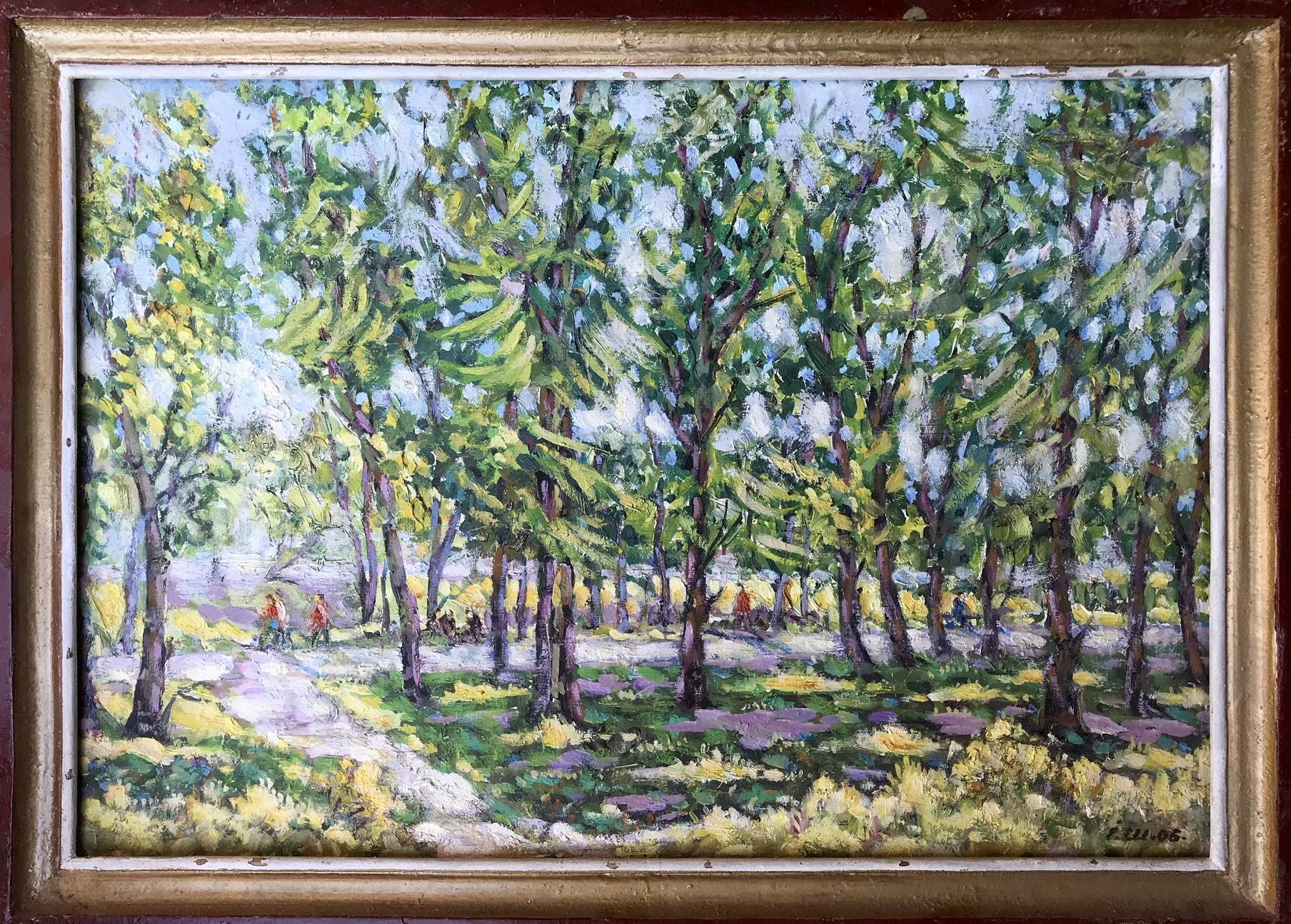 Oil painting Sumy Park Shapoval Ivan Leontyevich