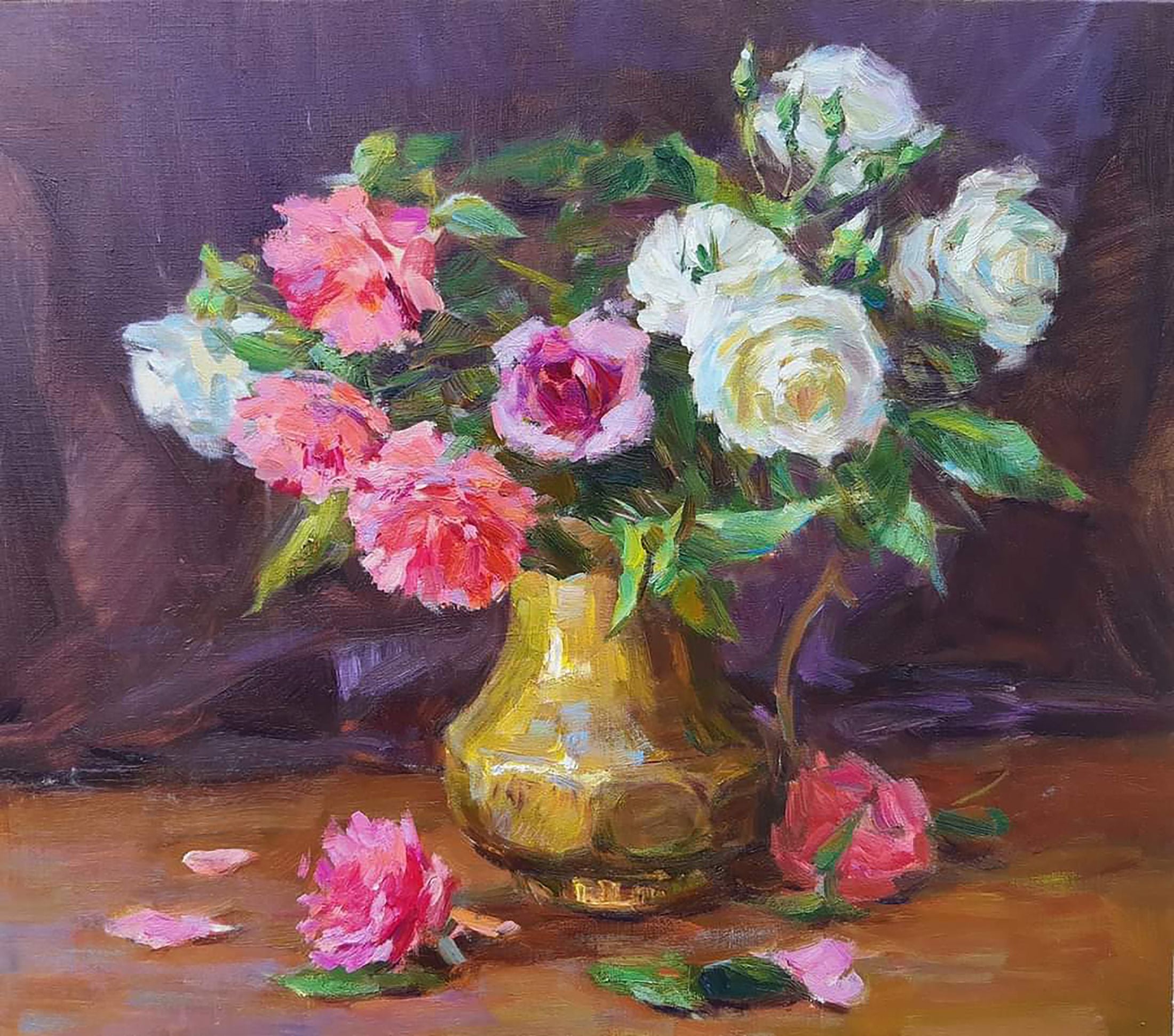 Oil painting Roses Pereta Vyacheslav