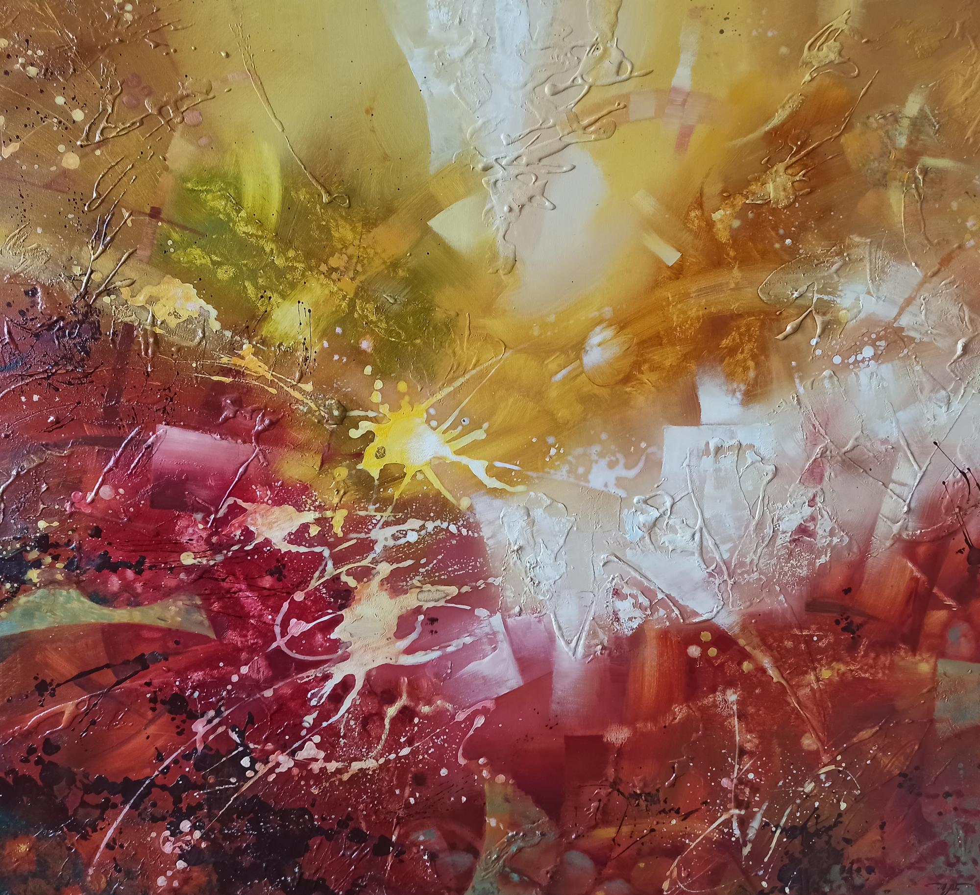 Abstract oil painting Awakening Anatoly Tarabanov