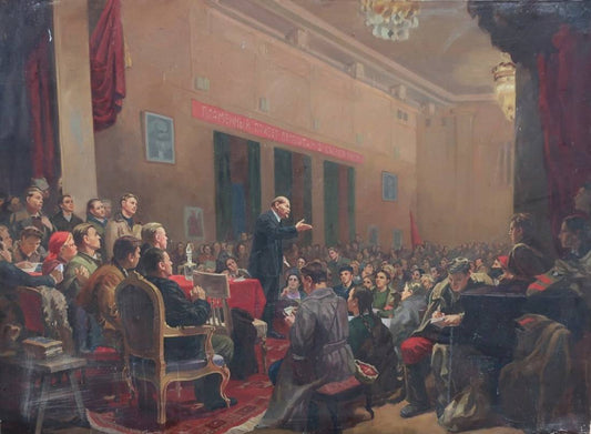 Oil painting Third Congress