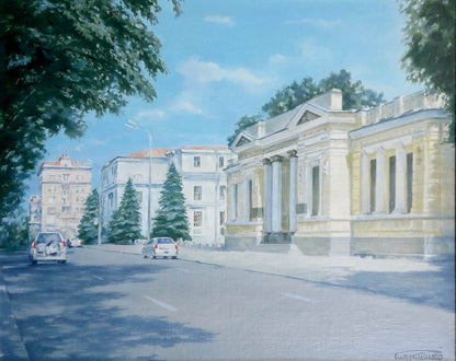 Oil painting Historical Museum in Dnipro Korkishko Vasily