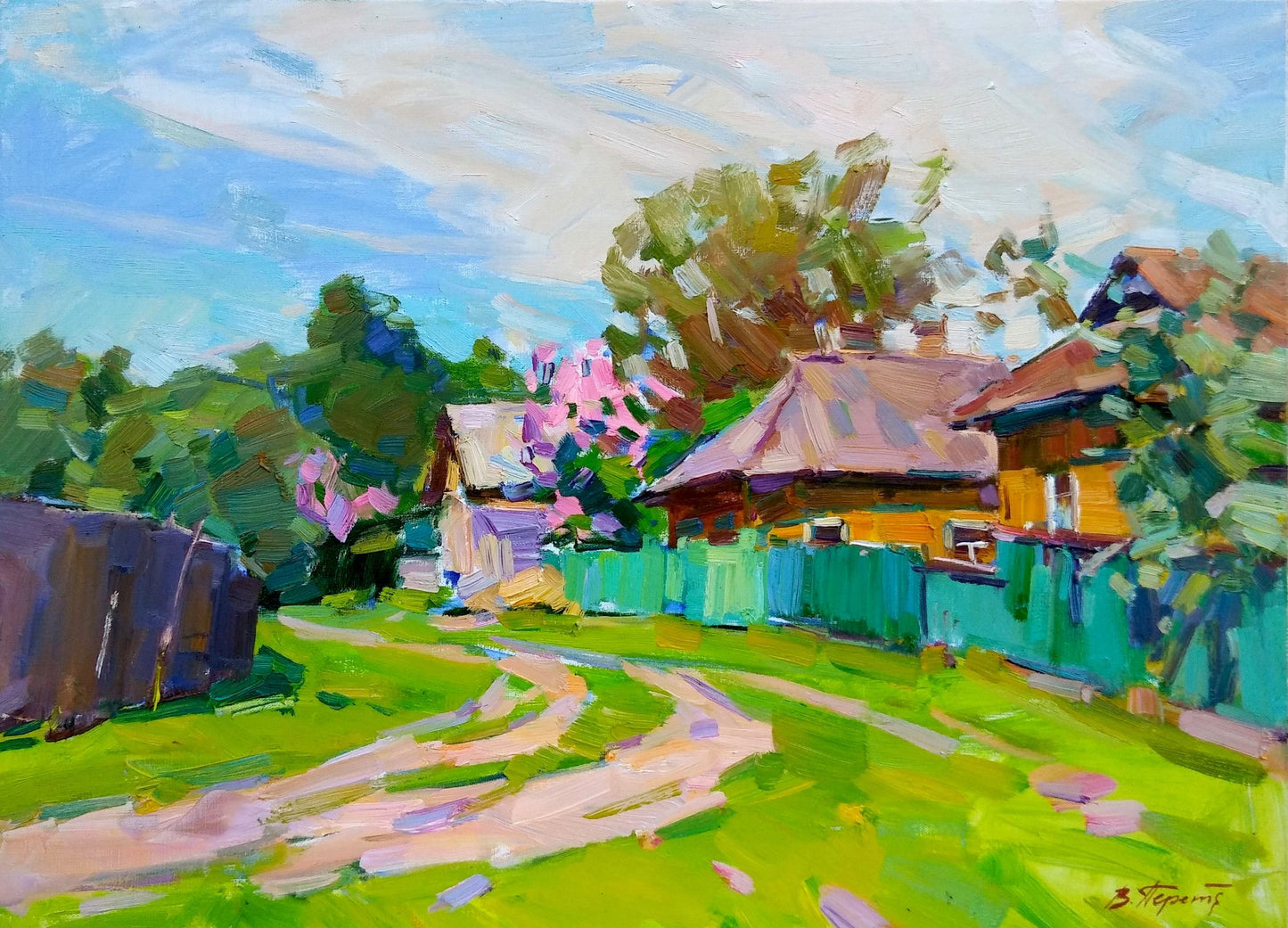 Oli painting May Pereta Vyacheslav