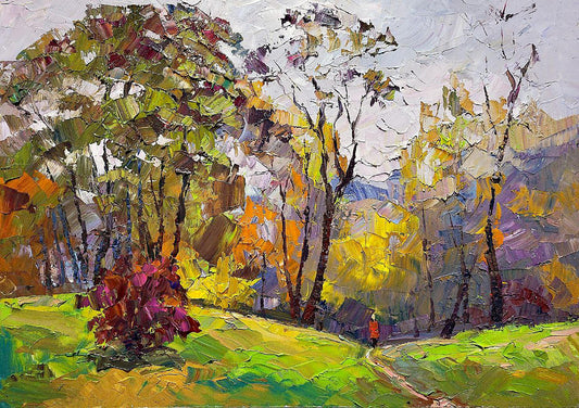 Oil painting November Serdyuk Boris Petrovich