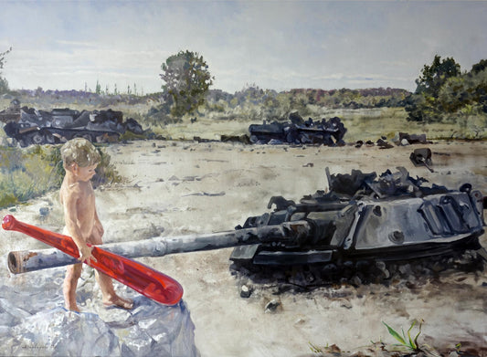 Oil painting Kotygoroshko Varvarov Anatoly Viktorovich