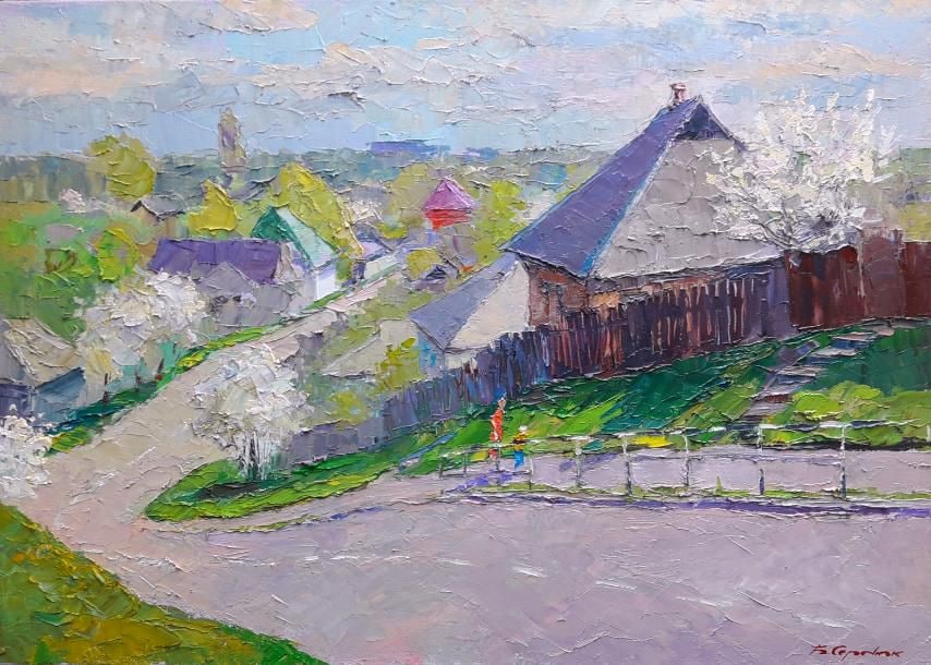 oil painting Spring colors Serdyuk Boris Petrovich