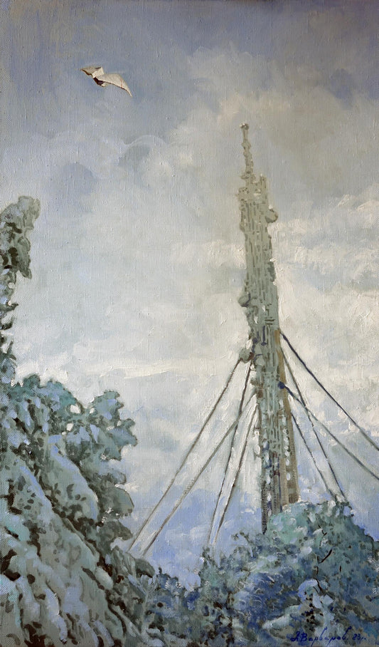 Oil painting Connection Varvarov Anatoly Viktorovich