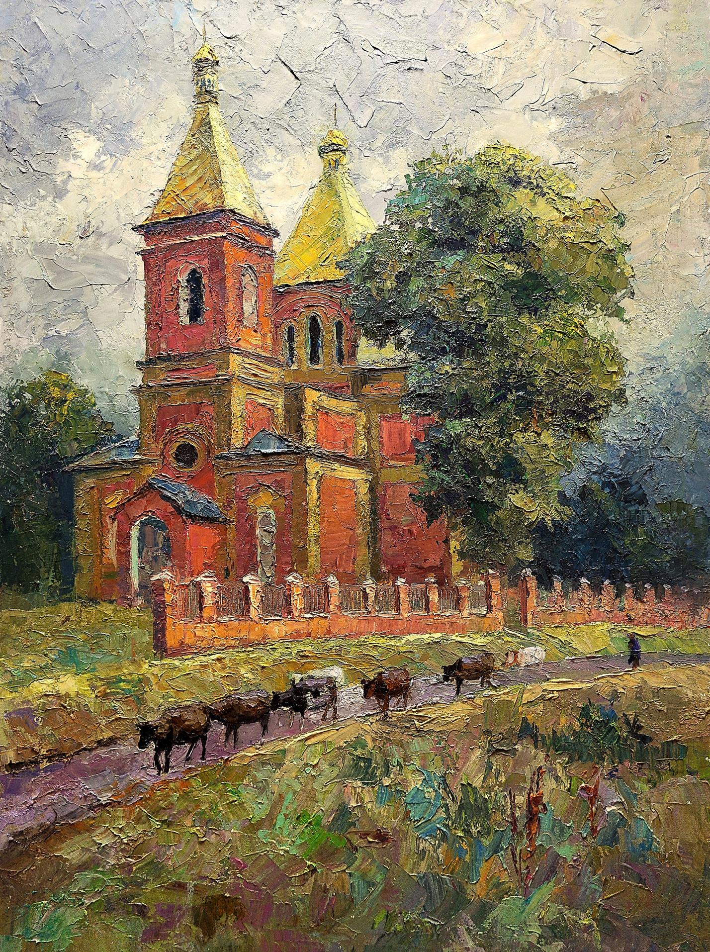 Oil painting Excerpt Serdyuk Boris Petrovich