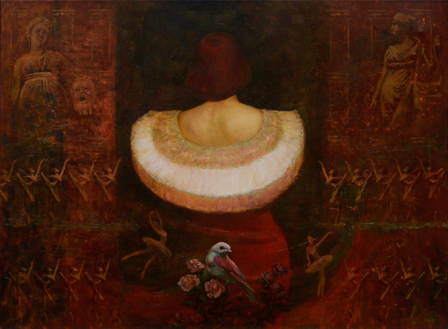 Oil painting Prima Oleg Kateryniuk