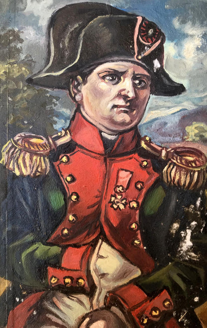 Oil painting Portrait of Napoleon Alexander Arkadievich Litvinov