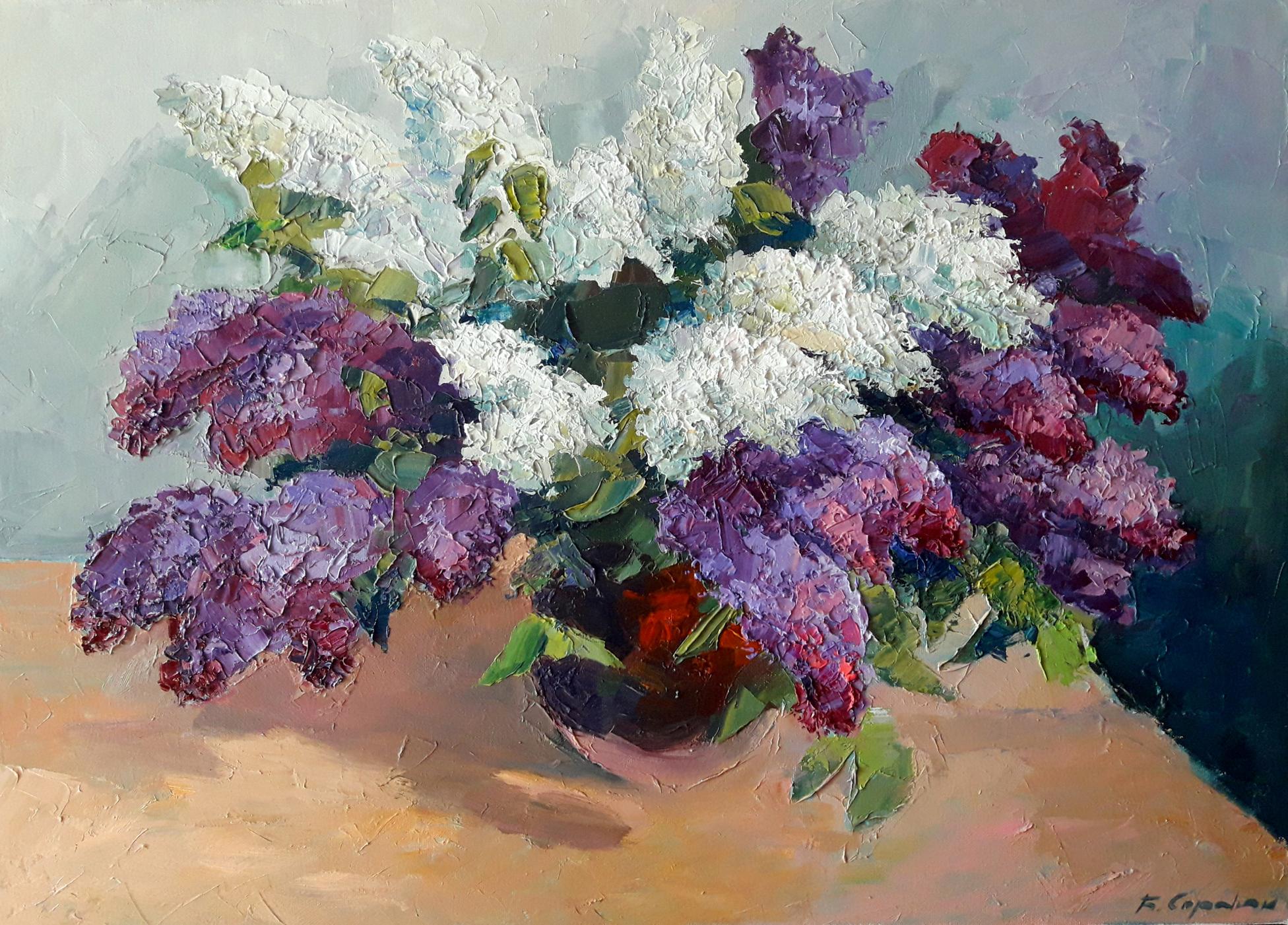 Oil painting Lilac Serdyuk Boris Petrovich №SERB 649