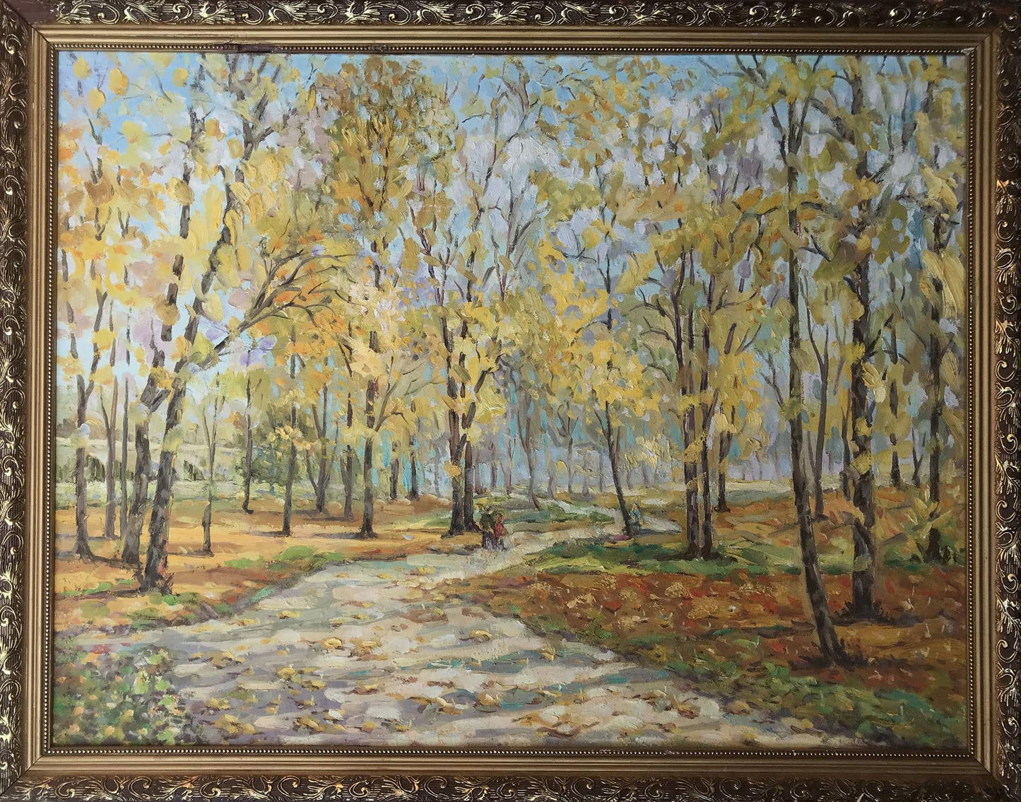 Oil painting October colors Shapoval Ivan Leontyevich