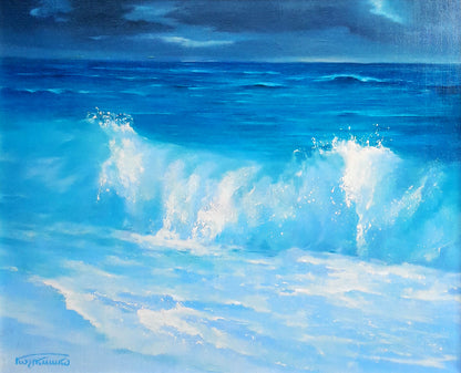 Oil painting Surf Korkishko Vasily