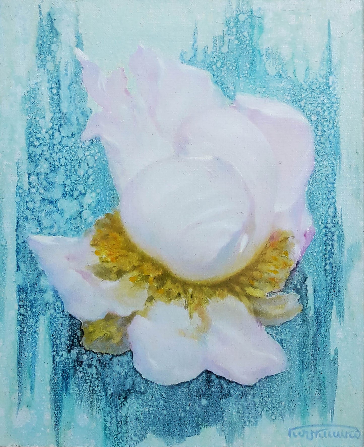 Oil painting Flower Vasily Korkishko