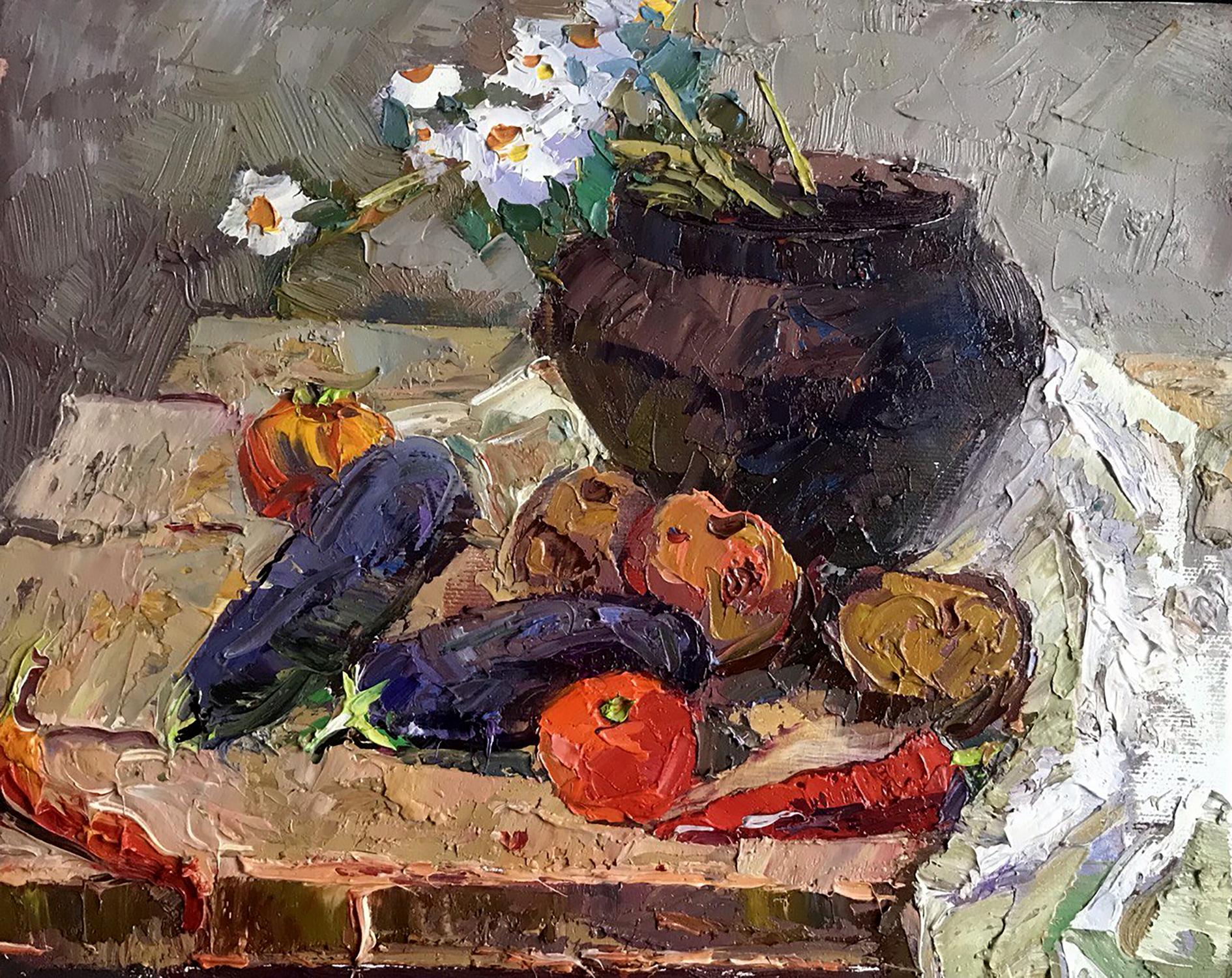 Oil painting Vegetable still life Ivanyuk Oksana