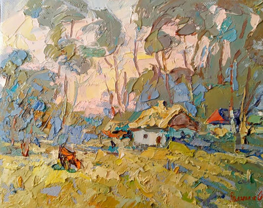 Oil painting Early morning Ivanyuk Alex