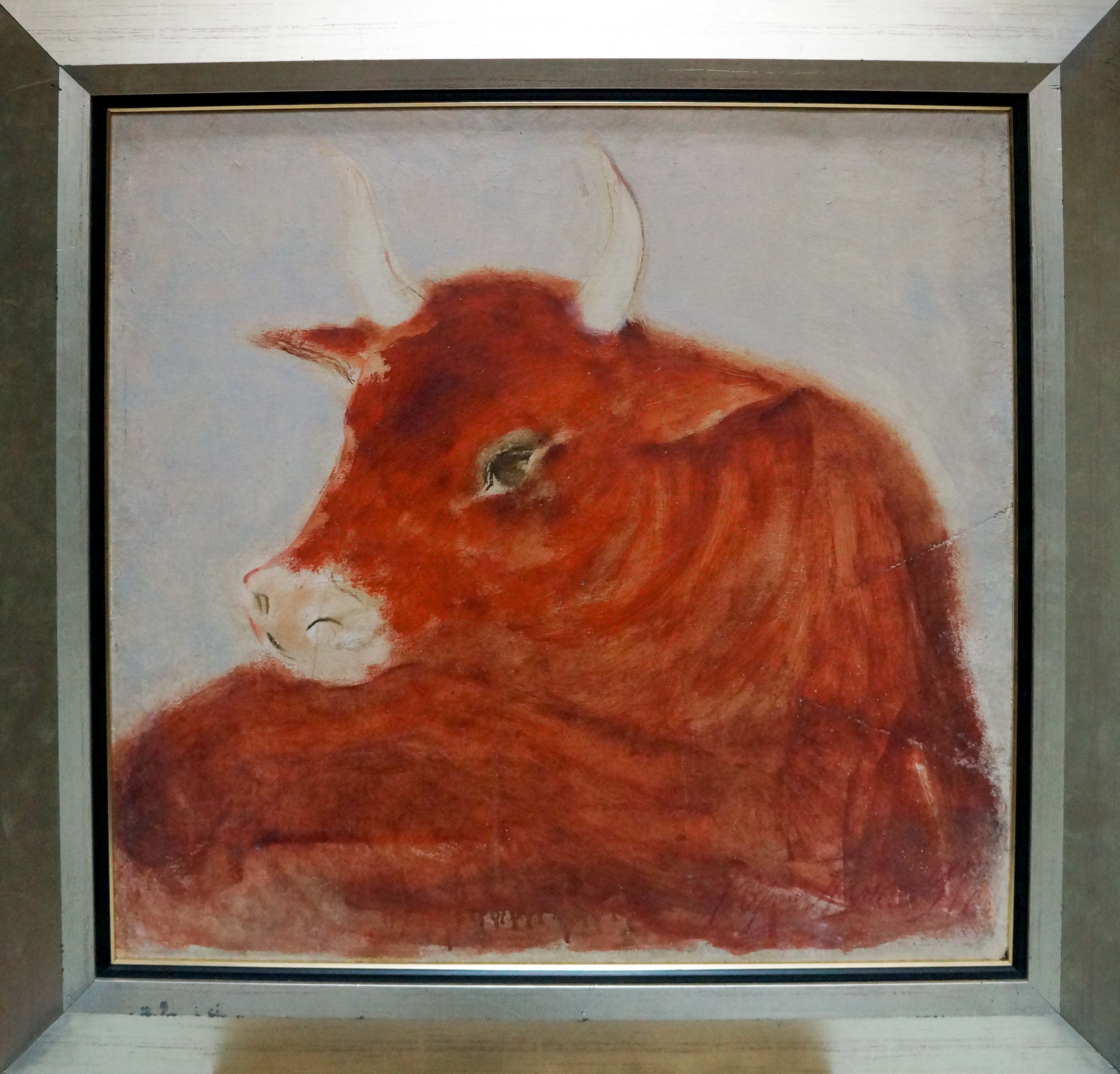Oil painting Bull Yuri Anatolievich Pliss