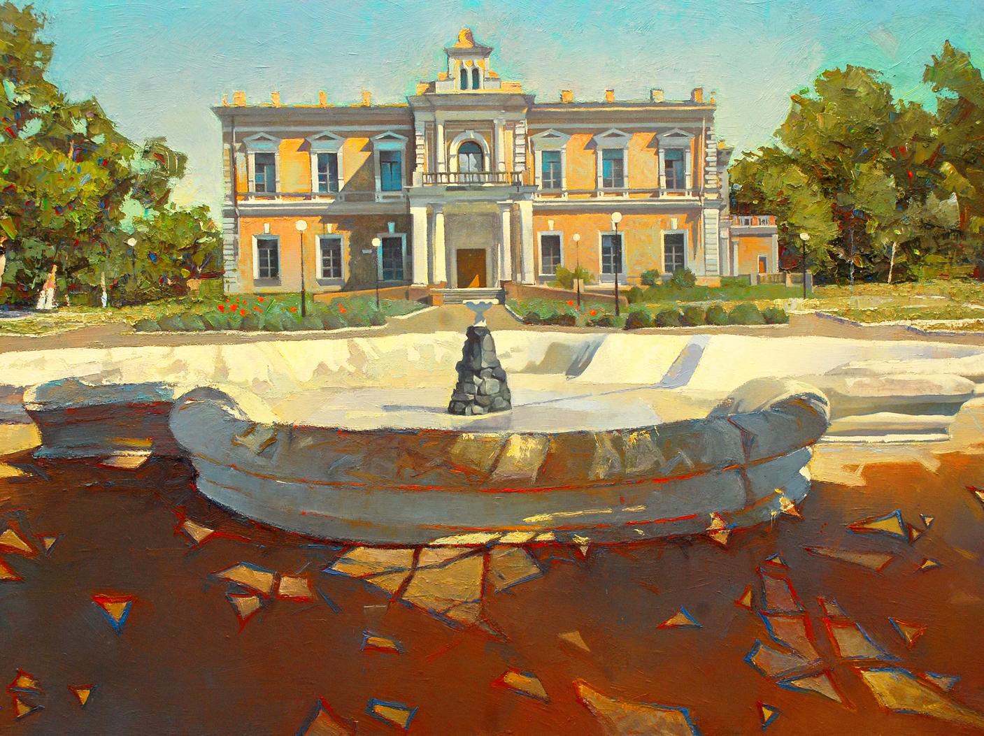 Oil painting Palace Prohorchuk Daria