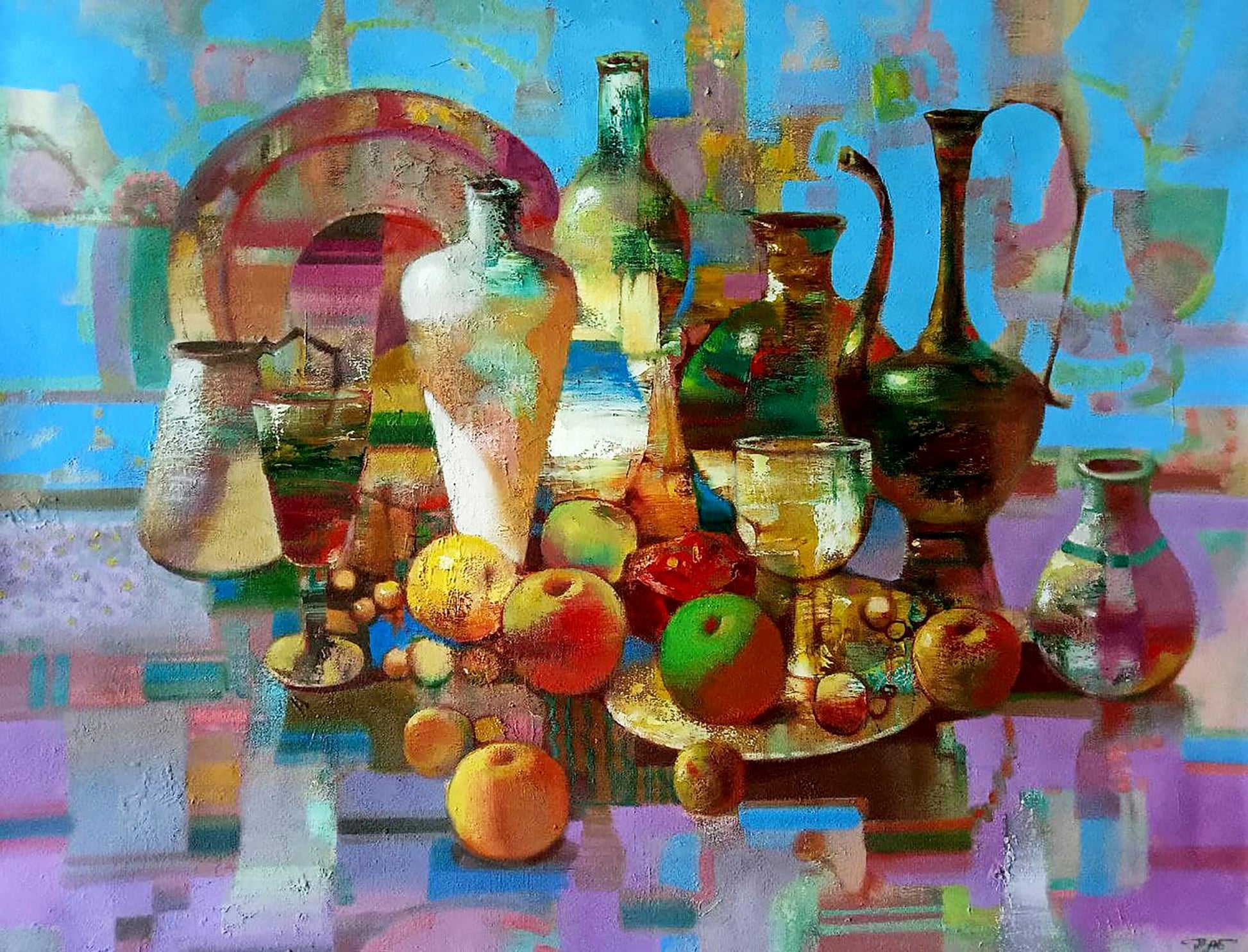 Oil painting Still life Anatoly Borisovich Tarabanov