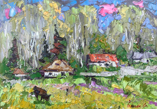 Oil painting Spring day Ivanyuk Alex