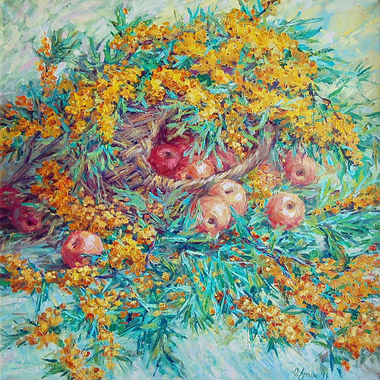 Oil painting Buckthorn Artim Olga