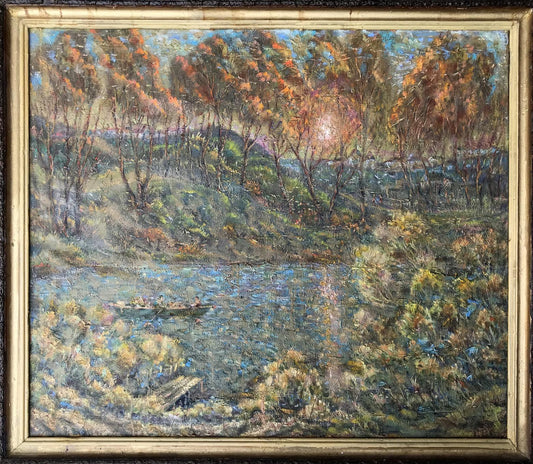 Oil painting Sunset Shapoval Ivan Leontyevich