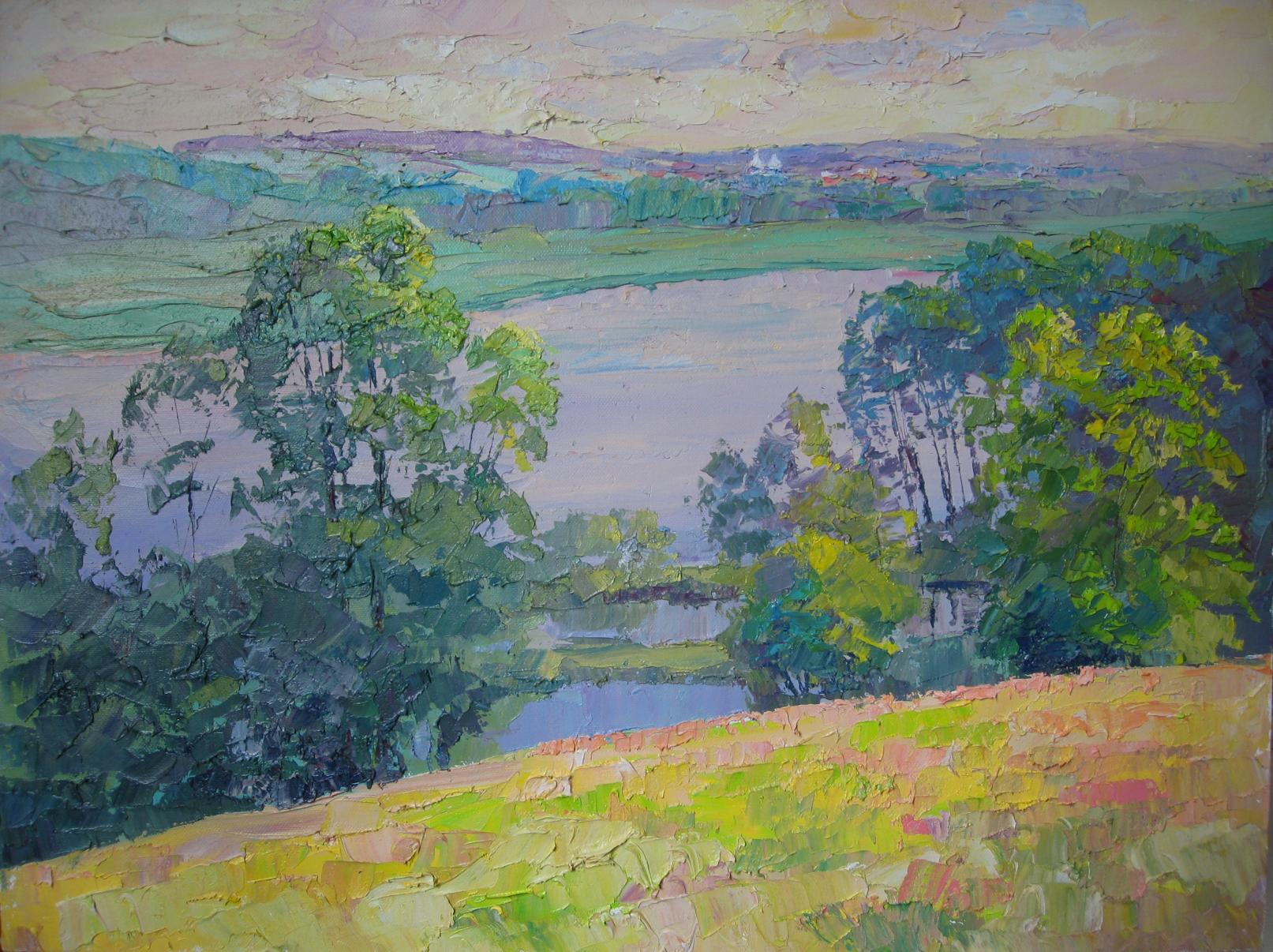 Oil painting Motherland Serdyuk Boris Petrovich