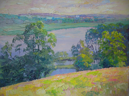 Oil painting Motherland Serdyuk Boris Petrovich