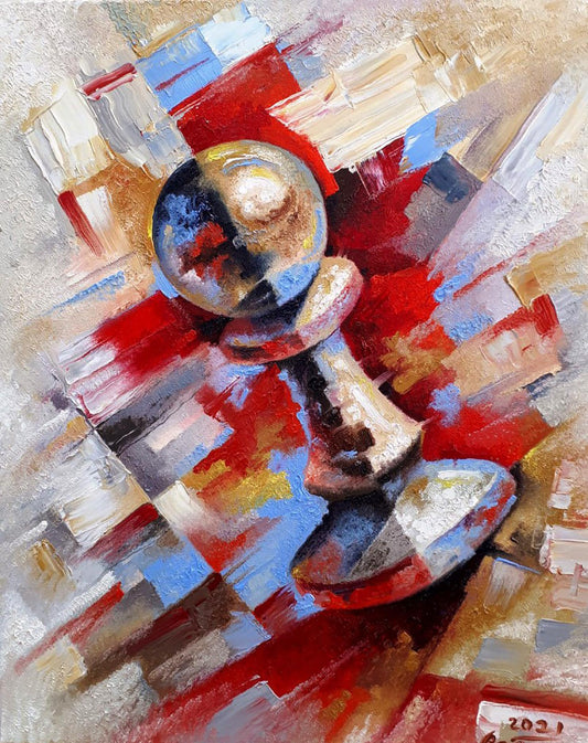 Oil painting Pawn Sergey Voichenko