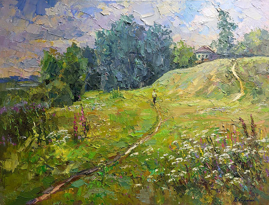Oil painting Flowers aroma Serdyuk Boris Petrovich