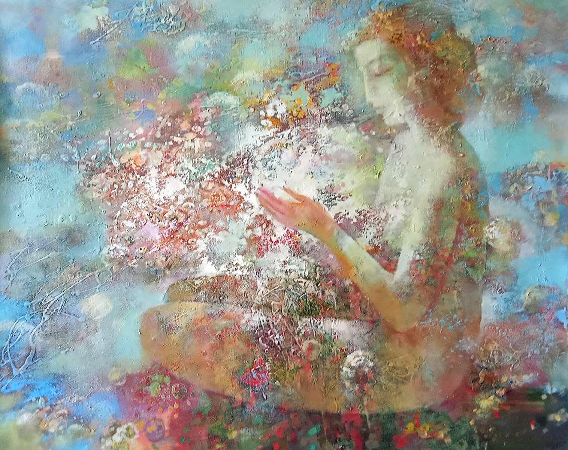 Oil painting Spring Anatoly Borisovich Tarabanov