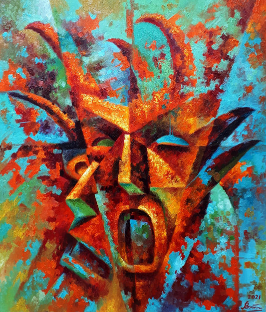 Oil painting Your demons Sergey Voichenko