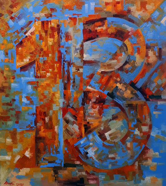 Oil painting Thirteen Sergey Voichenko