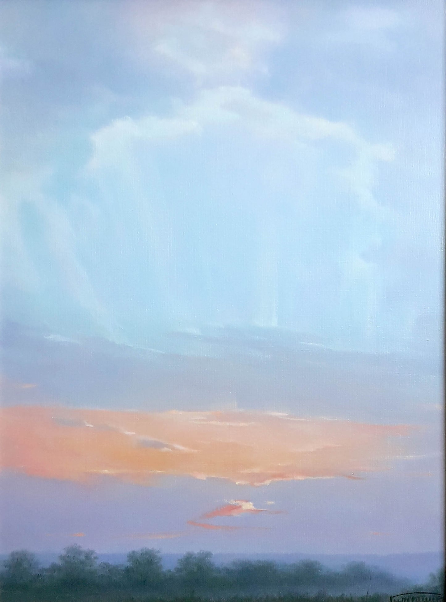 Oil painting Sunrise Korkishko Vasily