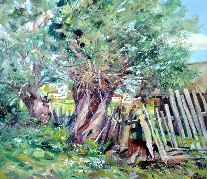 Oil painting Willow Alexander Nikolaevich Cherednichenko