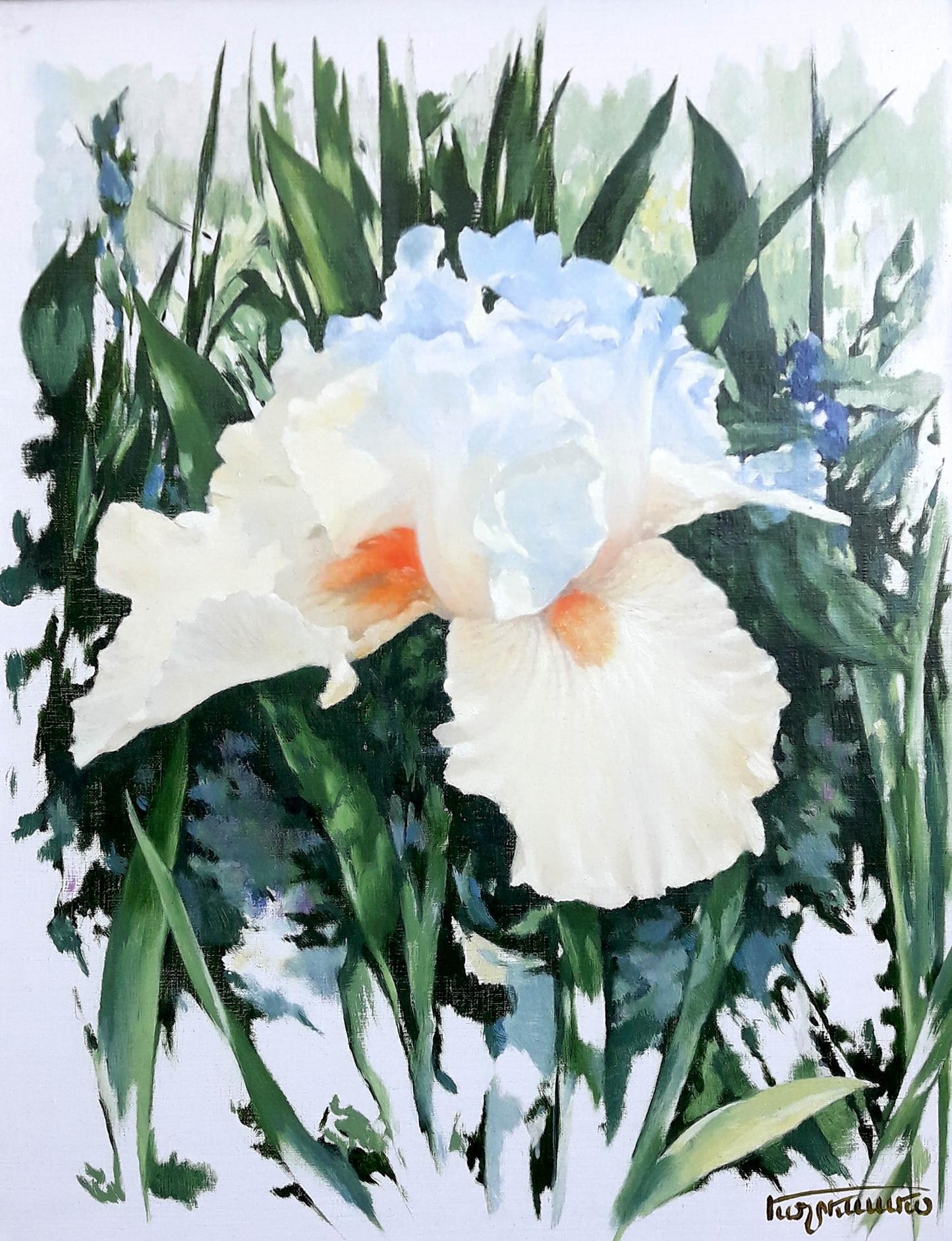 Oil painting Iris Korkishko Vasily