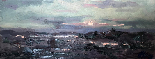 Oil painting In field Alexander Nikolaevich Cherednichenko