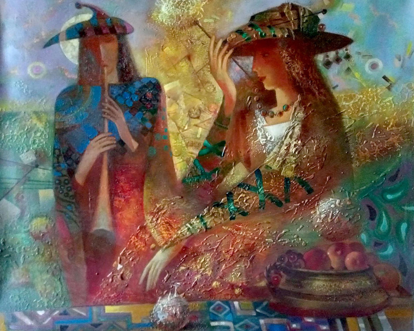 Oil painting Melody Anatoly Borisovich Tarabanov